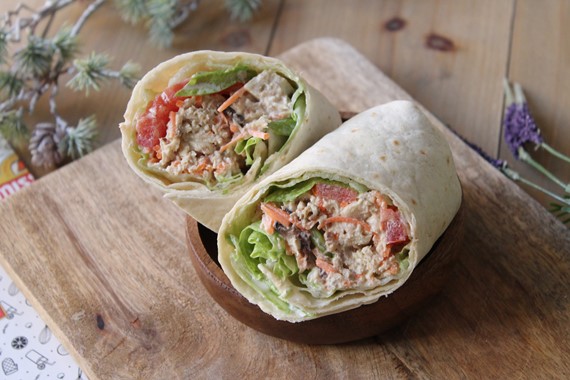 WRAP DE ATÚN EN MENOS DE 10 MINUTOS